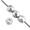 Fire polished 4mm Crystal/full Labrador Fire polished 4mm Crystal/full Labrador